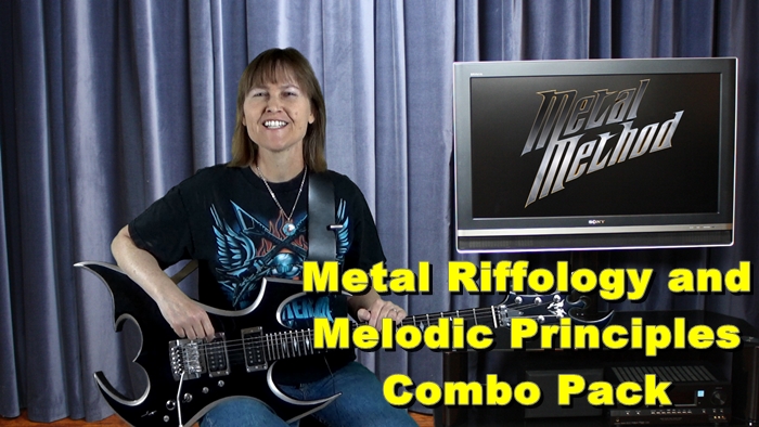 Metal Riffology and Melodic Principles Combo Pack